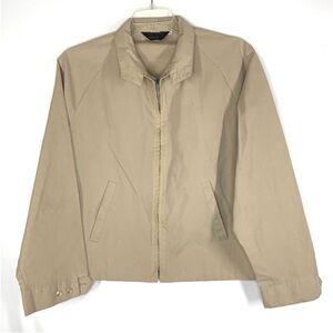 Vintage Windbreaker Lightweight Jacket Tan